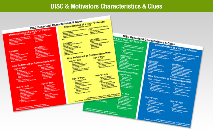 Motivators-Characteristics-Clues